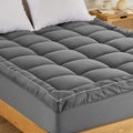 Pillow-Top Mattress Topper Ultra Thick Fluffy Soft Topper Box Quilted Mattress pad