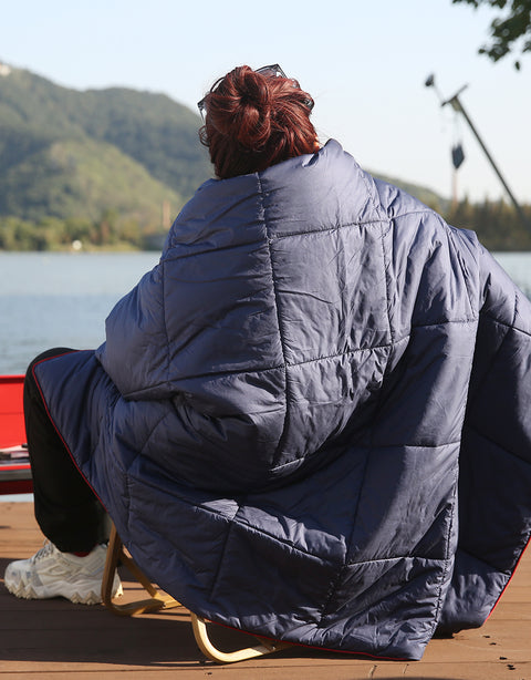 Sonive Outdoor Blanket Water-Resistant - Ultra Warm, Packable