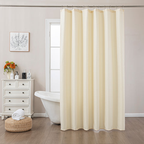 Linen style sheer curtain