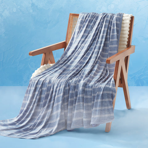 Sonive Striped Cooling Blanket