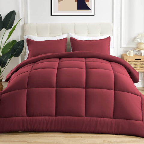 All Season Comforter Soft Fluffy Breathable Microfiber 200gsm Down Alternative Bedding Duvet Insert