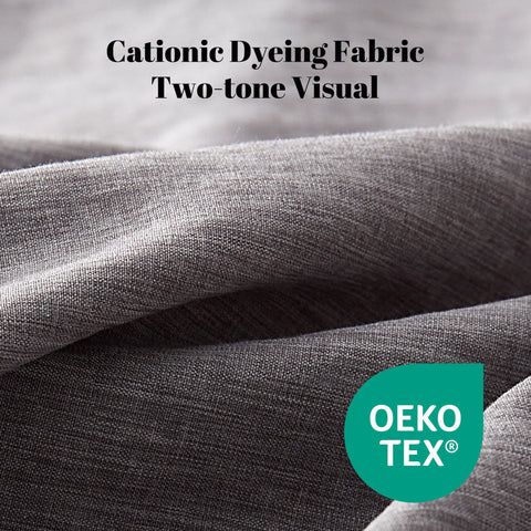 Sonive Washed Duvet Cover Set - 3 Pieces Soft Luxury Cationic Dyeing Bedding Comforter, Breathable Wrinkle Bed Sets