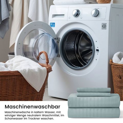 Sonive Deluxe Mikrofaser Bettbezug-Set mit Kissenbezug