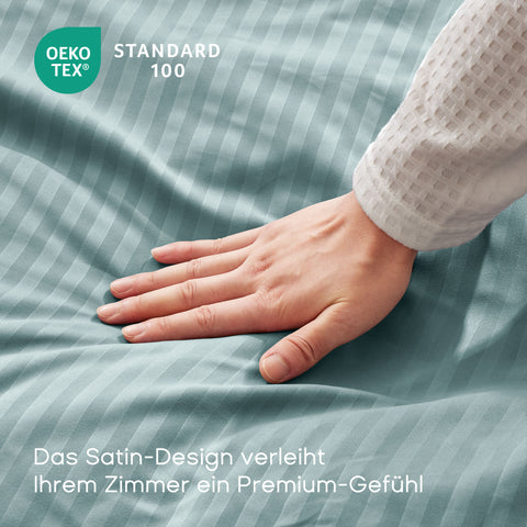 Sonive Deluxe Mikrofaser Bettbezug-Set mit Kissenbezug