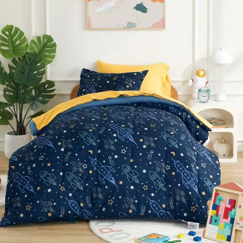 Sonive Kids Comforter Twin Size, Advanced Digital Printing, Super Soft and Fluffy