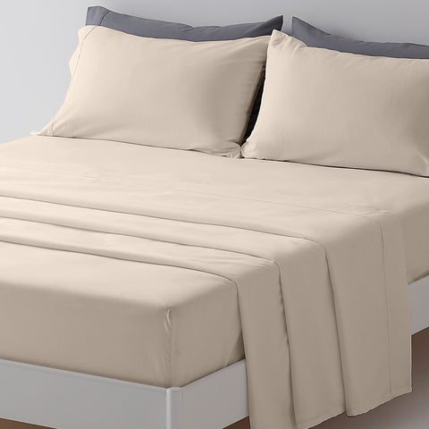 Microfiber Super Soft Sheets set 3-4 pcs with Pillowcase