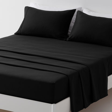 Microfiber Super Soft Sheets set 3-4 pcs with Pillowcase