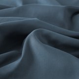 Sonive Hotel Collection Minimalist Bedding Set Full Size Flint Stone Blue, 4 Pcs Lightweight Breathable Embroidered Sheets and Pillowcases All-Season