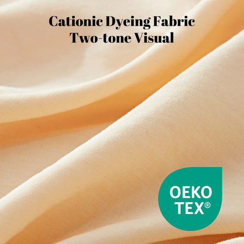 Sonive Washed Comforter Set - 2 Pieces Soft Luxury Cationic Dyeing Bedding Sets, Breathable Wrinkle Bed Sets