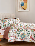 Sonive Classic Floral Printed Quilt Set