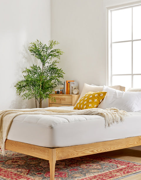 Sonvie Waterproof Jacquard Air Mattress Pad