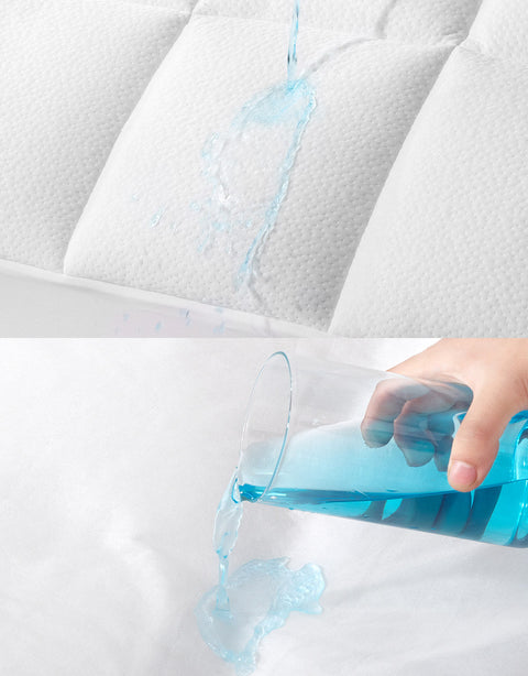 Sonvie Waterproof Jacquard Air Mattress Pad